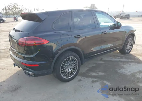2016 Porsche Cayenne S from USA, damaged, VIN WP1AB2A26GLA96217